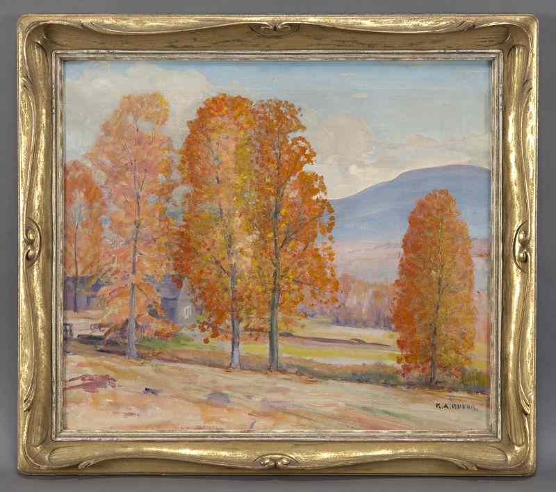 Appraisal: Karl Albert Buehr ''Landscape'' oil painting oncanvas Canvas ''H x