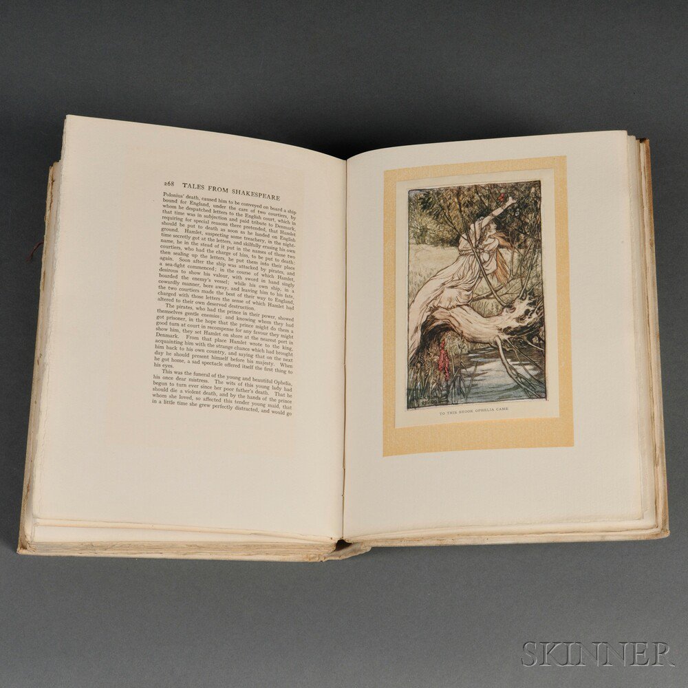 Appraisal: Rackham Arthur Illustrator - Tales from Shakespeare by Charles Mary