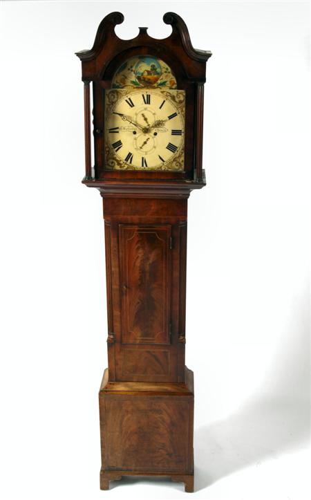 Appraisal: A George III mahogany longcase clock By C Brotherston Dalkieth