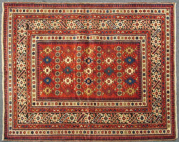 Appraisal: A Shirvan rug size approximately ft in x ft in