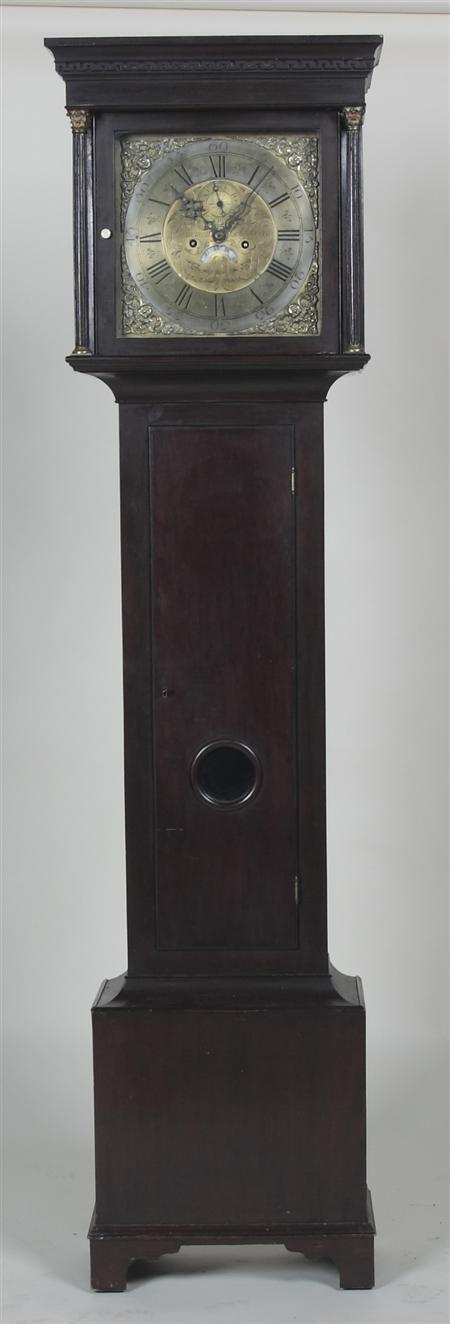 Appraisal: A late th century mahogany longcase clock By J Common