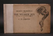 Appraisal: C D Gibson Eighty Drawings Including The Weaker Sex The