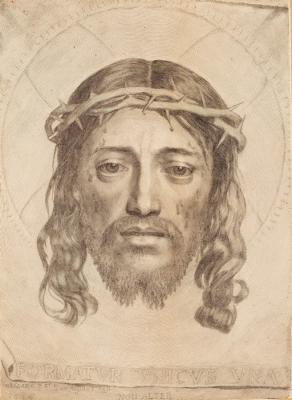 Appraisal: Claude Mellan French - The Sudarium of Saint Veronica engraving