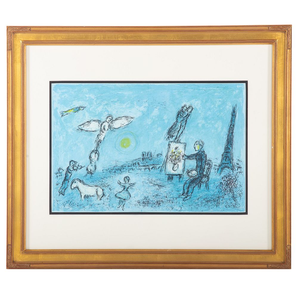 Appraisal: Marc Chagall Le Peintre et son Double litho Russian French