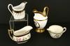 Appraisal: PITCHERS - Lot of four early th C ceramic pitchers