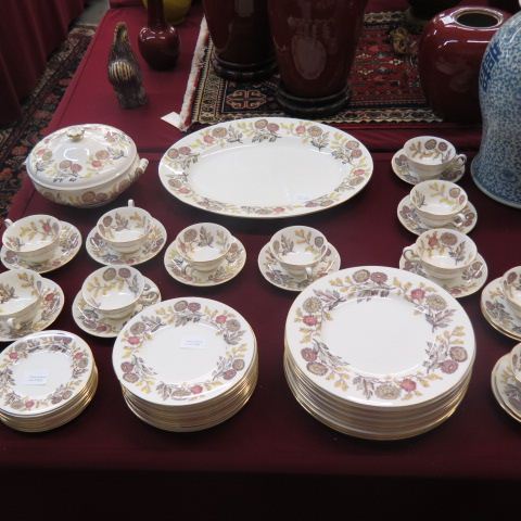 Appraisal: pc Wedgwood Lichfield China Service or with servers excellent