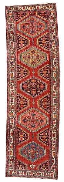 Appraisal: A Heriz rug Northwest Persia circa size approximately ft in