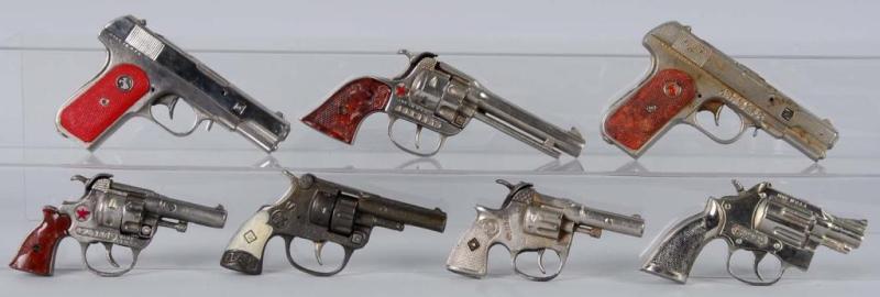 Appraisal: Lot of Cap Guns Description Includes Army and Patrol The