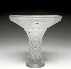 Appraisal: ART DECO STYLE VASE Old French Art Deco-style opaque glass