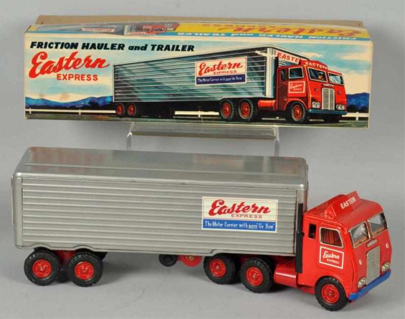 Appraisal: Tin Eastern Express Truck Toy Japanese Very little wear overall