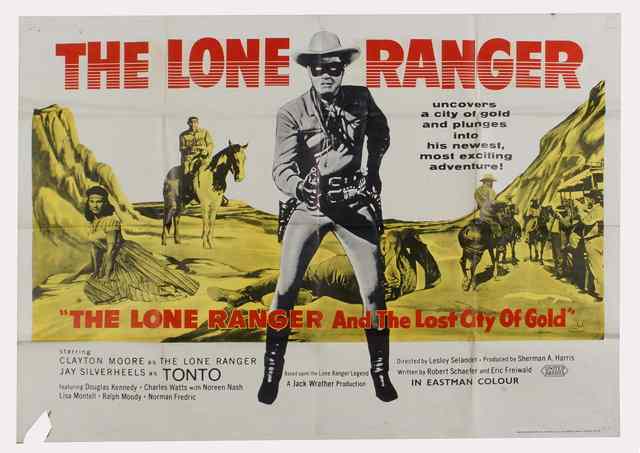 Appraisal: THE LONE RANGER Warner Brothers western starring Clayton Moore British