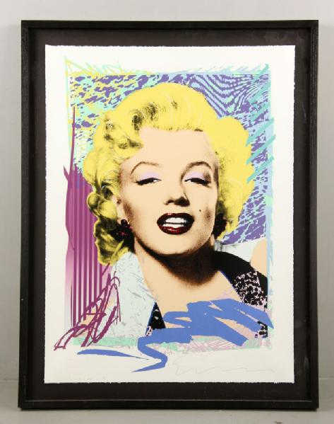 Appraisal: A - After Warhol Portrait of Marilyn Monroe Screenprint After