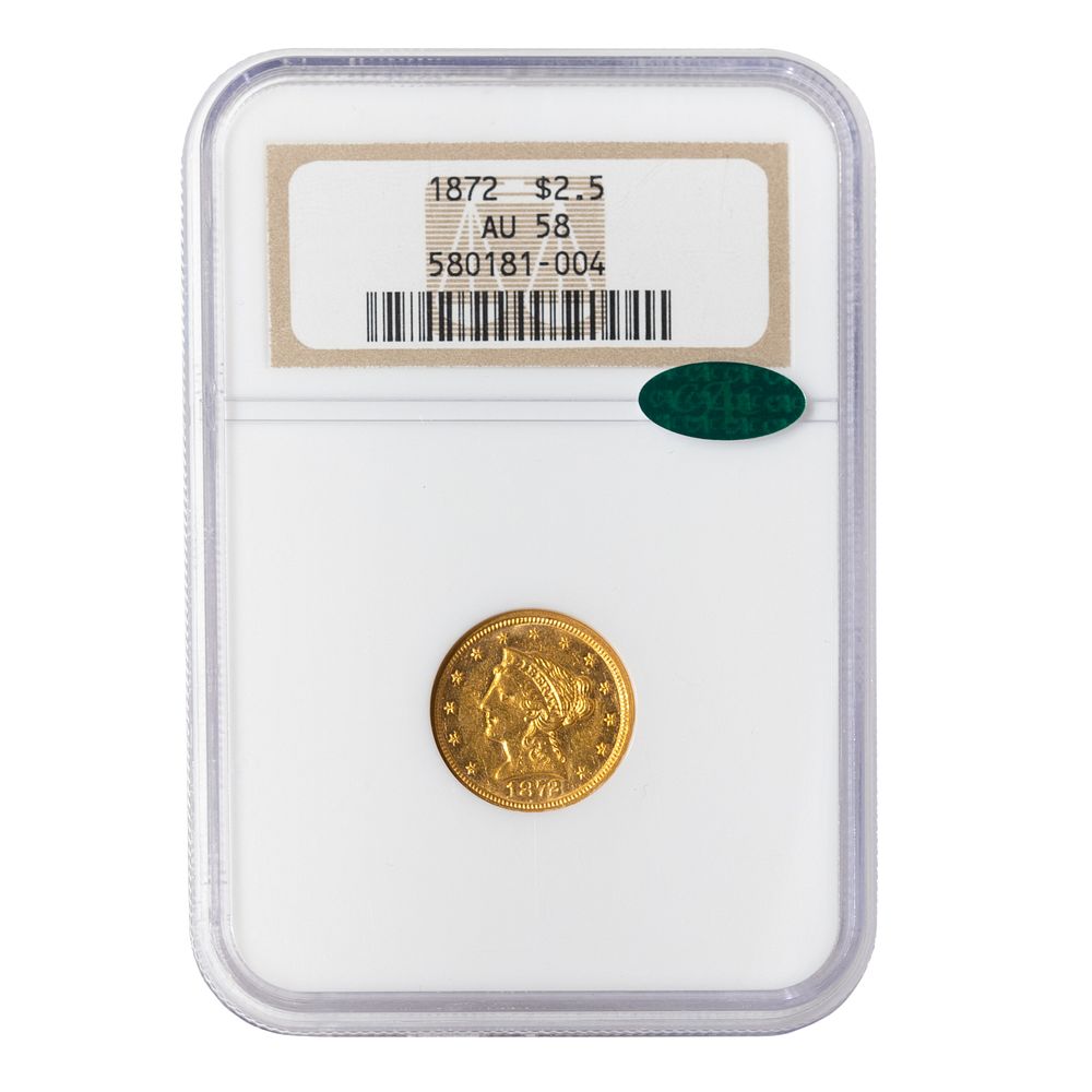 Appraisal: Liberty Gold NGC AU CAC Liberty Gold NGC AU CAC