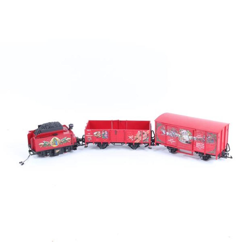 Appraisal: LGB G SCALE CHRISTMAS TENDER WITH SOUND IN ORIGINAL BOX