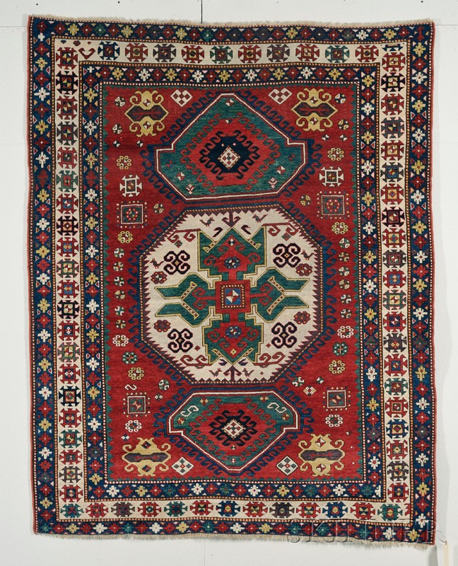 Appraisal: Lori Pambak Kazak Rug Southwest Caucasus last quarter th century