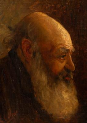 Appraisal: Karel Collens - Portrait of a Bearded Man signed lower