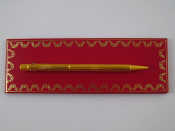 Appraisal: Cartier A must de Cartier gold plated mechanical pencil with