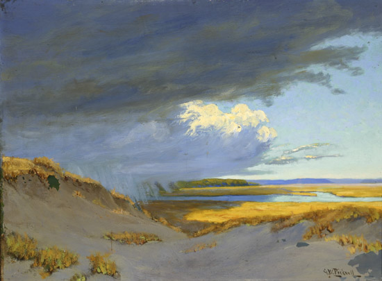 Appraisal: George W Picknell American - Salt Marsh - Etaples France