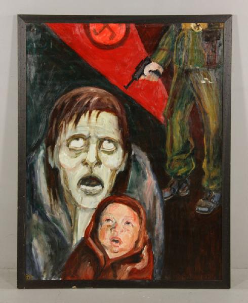 Appraisal: - Sokol Mother and Child O M Koloman Sokol Slovakian