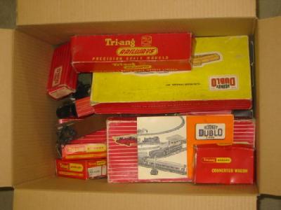 Appraisal: Various playworn rolling stock by Hornby Dublo and Trix including