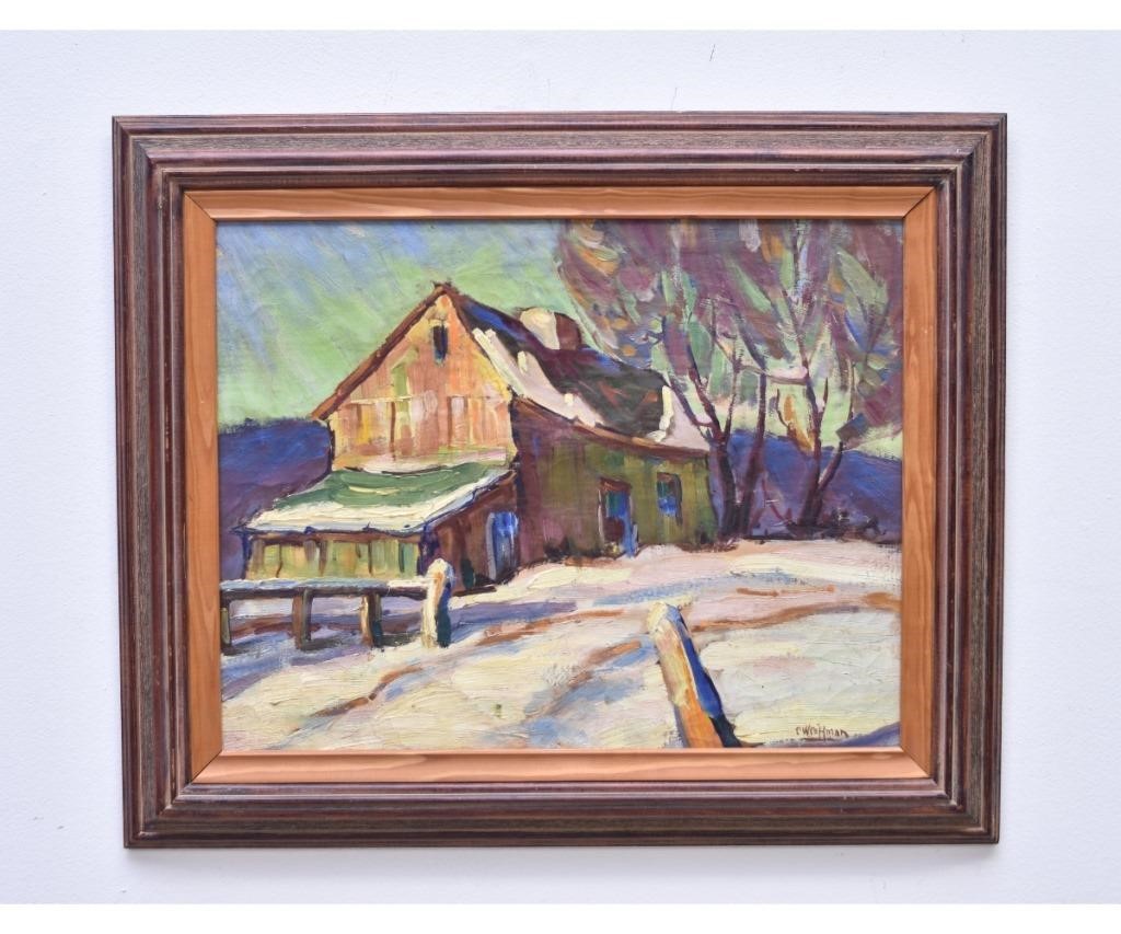 Appraisal: Charles W Coffman - Pennsylvania oil on board circa x