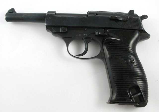 Appraisal: WORLD WAR TWO WALTHER HP MODEL DOUBLE ACTION SEMI-AUTOMATIC PISTOL