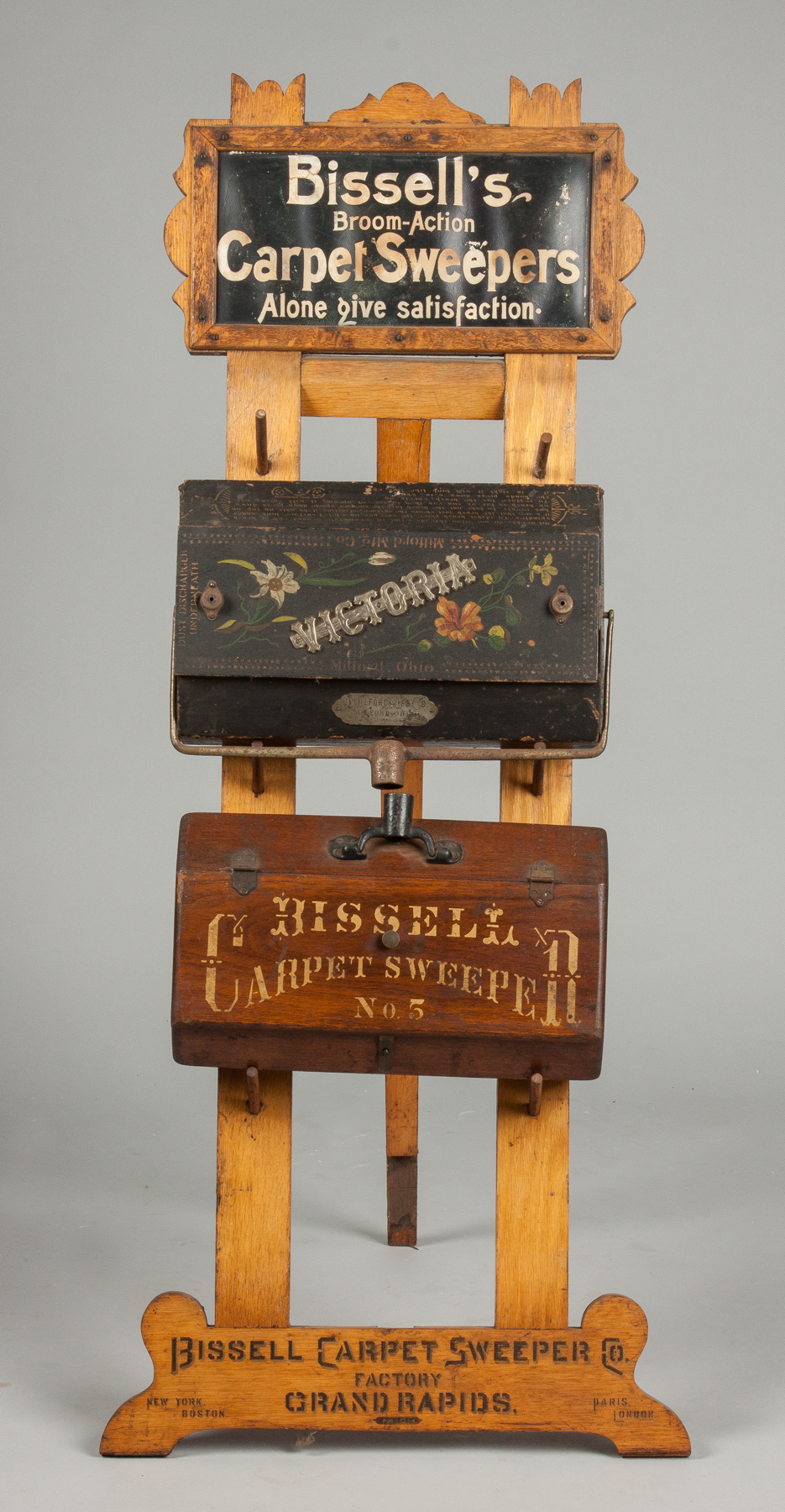 Appraisal: Bissell's Broom Action Carpet Sweepers Store Display C Grand Rapids