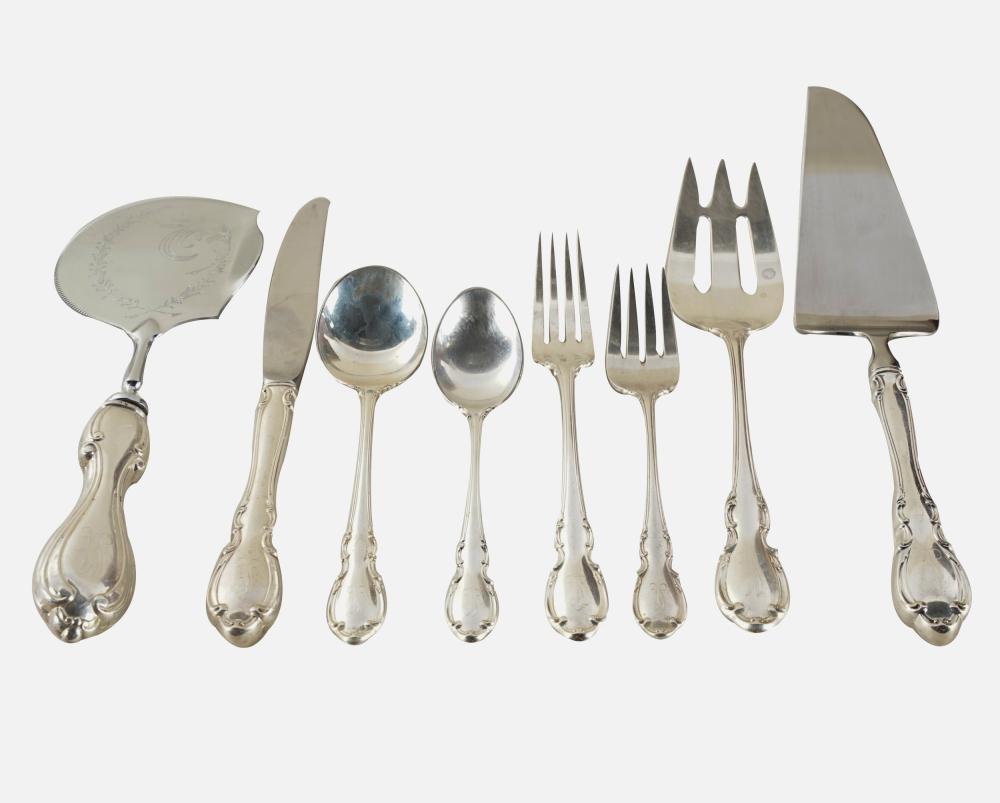 Appraisal: AMERICAN STERLING SILVER FLATWARE SERVICELegato pattern Towle Silversmiths Newburyport Massachusetts