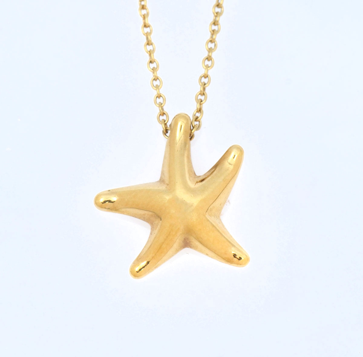 Appraisal: K ELSA PERRETTI TIFFANY CO STAR FISH PENDANT CHAIN K