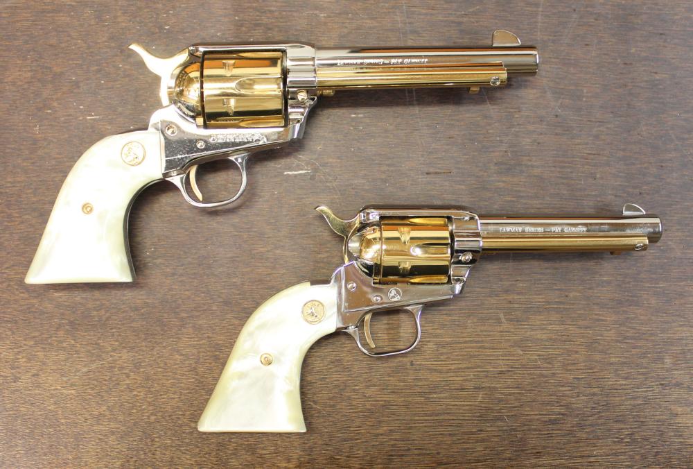 Appraisal: COLT LAWMAN SERIES PAT GARRETT COMMEMORATIVE REVOLVERS including SAA Colt