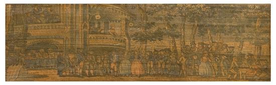 Appraisal: FORE-EDGE PAINTINGS England Two volumes with fore-edge paintings The Poetical