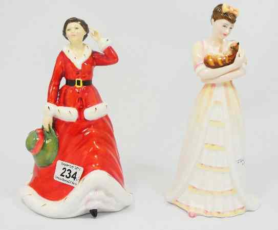 Appraisal: Royal Doulton figures Winters Day HN and Kimberley HN