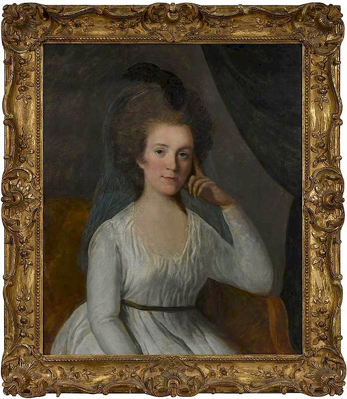 Appraisal: Attributed to Francis Cotes R A British Young Lady Resting