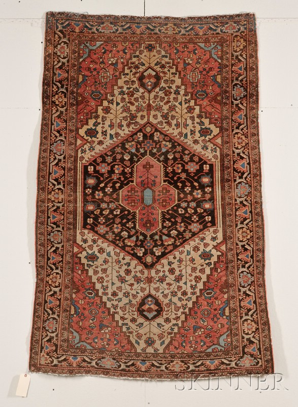 Appraisal: Malayer Rug Northwest Persia early th century slight end fraying