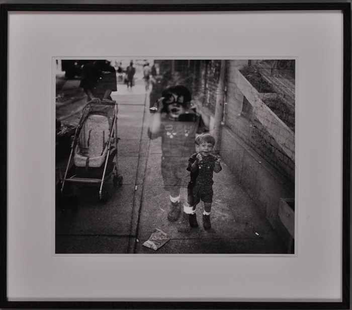 Appraisal: DAG ALVENG b BOY WITH GLASSES Gelatin silver print x