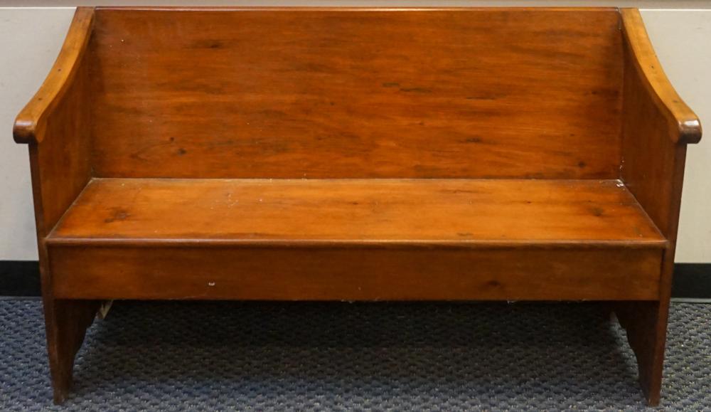 Appraisal: Early American Style Pine Bench L in cm