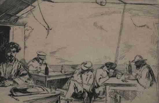 Appraisal: JAMES ABBOTT MCNEILL WHISTLER American - SOUPE A TROIS SOUS