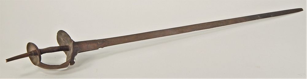 Appraisal: Indian Sword India C th century Simple form of iron