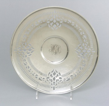 Appraisal: A Sterling Silver Serving Plate by Gorham American ca The