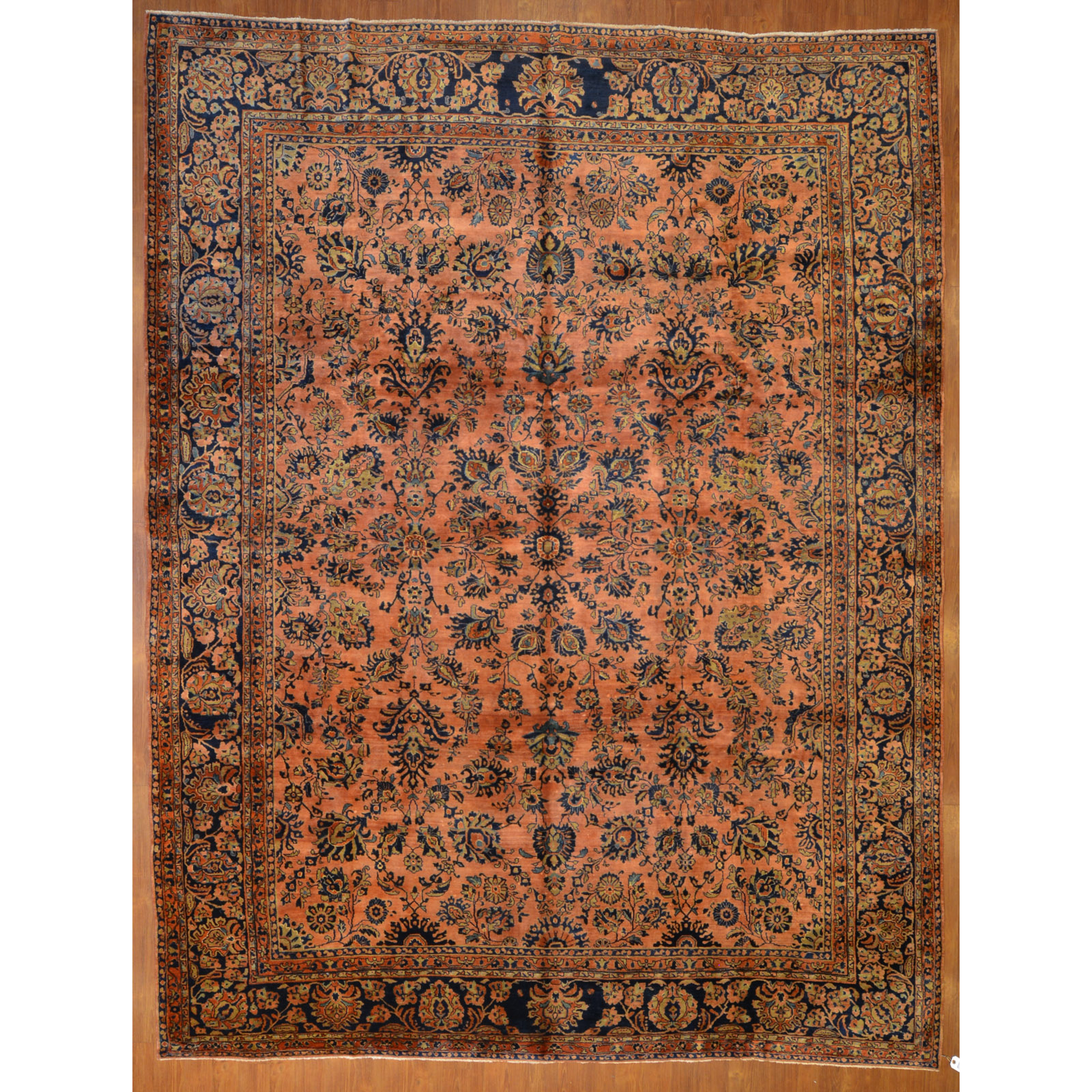 Appraisal: ANTIQUE SAROUK RUG PERSIA X First quarter- th century hand-knotted