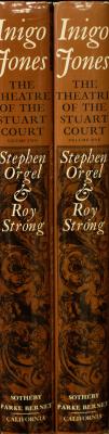 Appraisal: Orgel Stephen Strong Roy Inigo Jones The Theatre of the