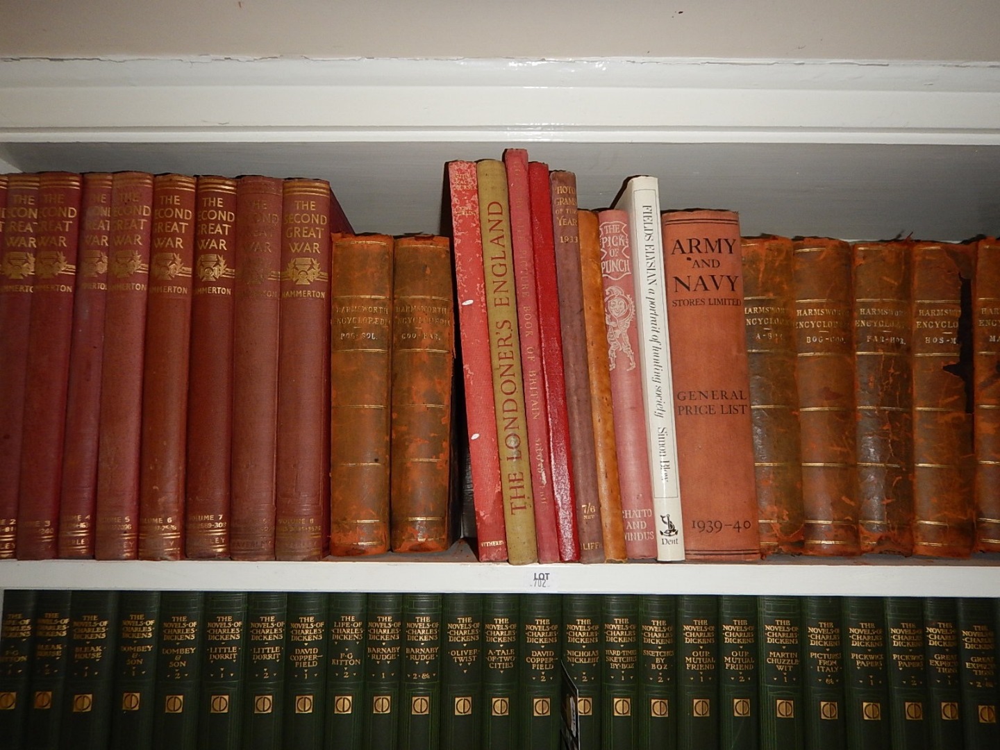 Appraisal: A small library of reference books including Hammertons The Second