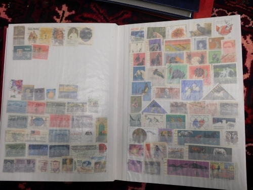 Appraisal: Various stamps collectors stamps world used accumulations of USA etc