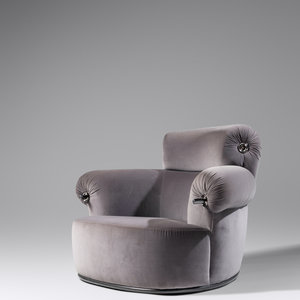 Appraisal: Luigi Caccia Dominioni - Toro Lounge ChairAzucena Italy upholstery enameled