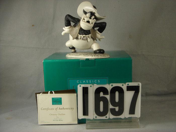 Appraisal: Walt Disney Collection Classics Ornery Outlaw Pete from -Gun Mickey