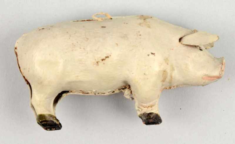 Appraisal: German Dresden Pig Ornament Condition Excellent Size - L