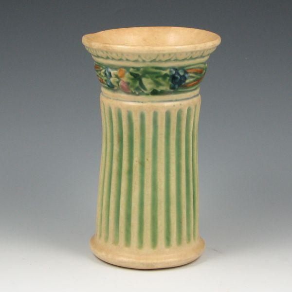 Appraisal: Roseville Corinthian - vase Unmarked Very tight age line to