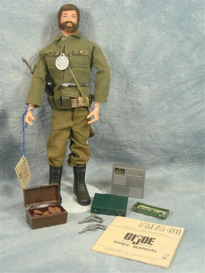 Appraisal: Vintage GI Joe Talking Action Figure Doll inches tall made