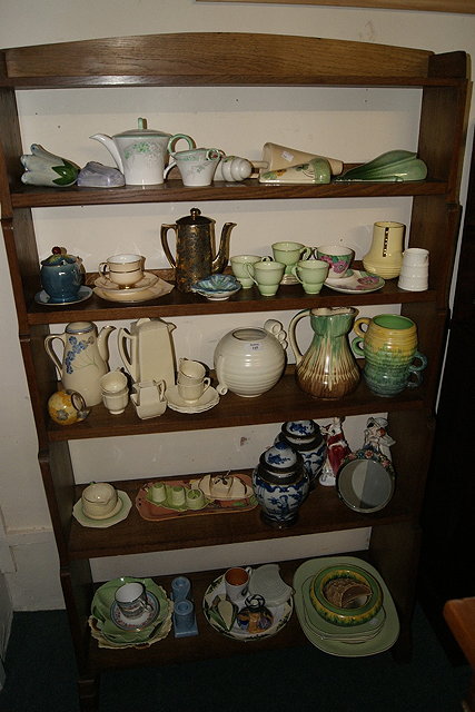 Appraisal: Collection of Art Deco and other chinaincluding Shelley Doulton Worcester