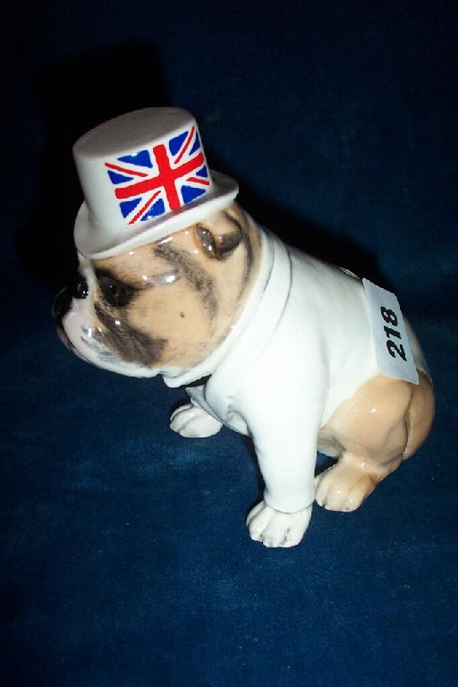 Appraisal: A limited edition Royal Doulton model of The British Bulldog